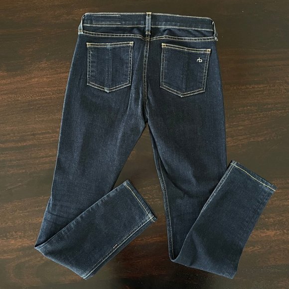 Rag & Bone Skinny Denim in Heritage Wash - Picture 10 of 12